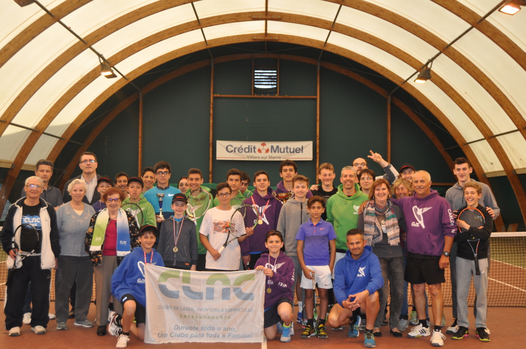 O Ténis do CLAC em França – Villiers sur Marne, na Geminação 2017