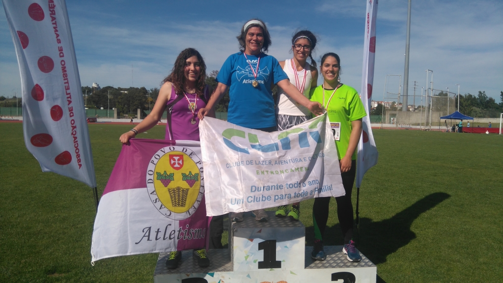 Manuela Gil, Campeã Regional de Veteranos no Lançamento do Martelo e do Disco