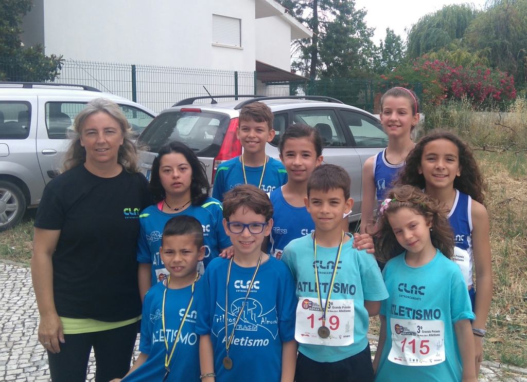 CLAC com 4 pódios no 3º GP Atletismo Casa Benfica em Abrantes