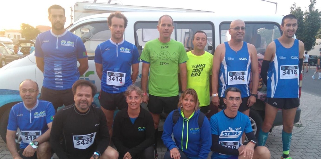 Atletas do CLAC na 38ª Corrida das Fogueiras.