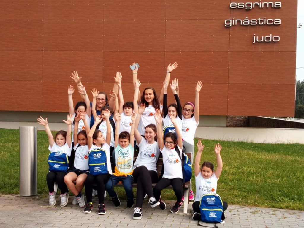 Ginástica Artística do CLAC treinou no Centro de Alto Rendimento da Anadia