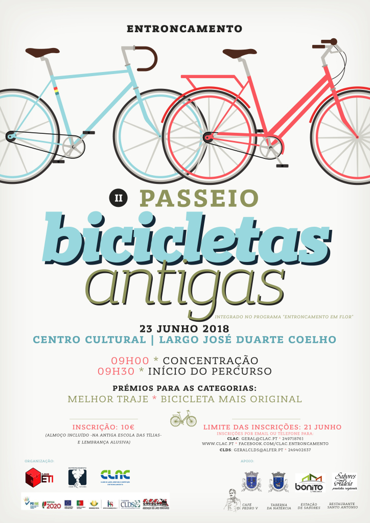 II Passeio de Bicicletas Antigas dia 23 de Junho
