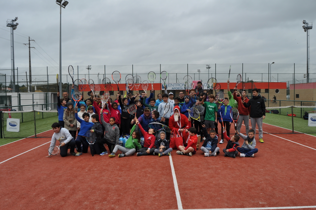 Torneio do Pai Natal – a alegria do ténis