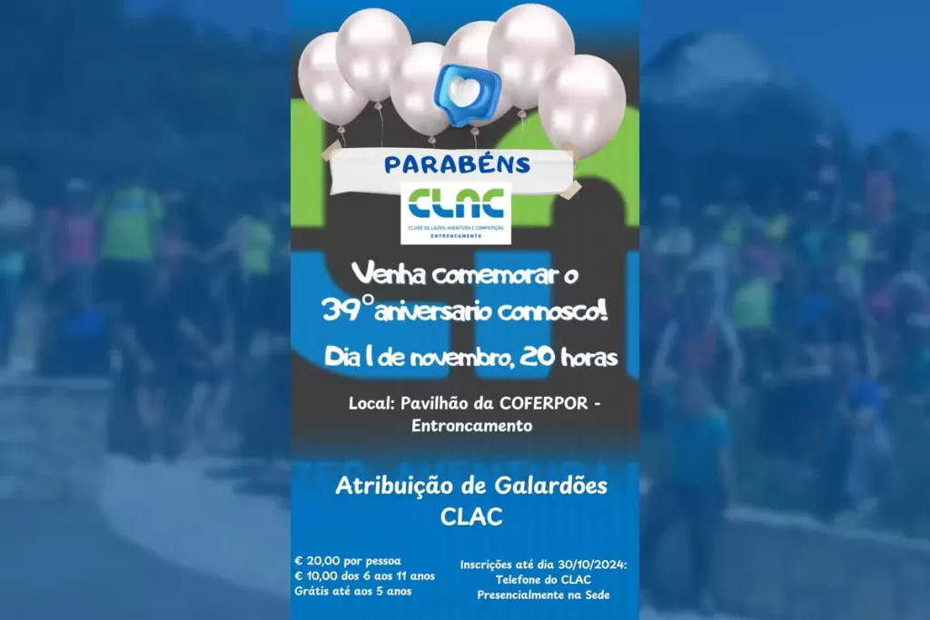 39º aniversário a 1 de novembro de 2024